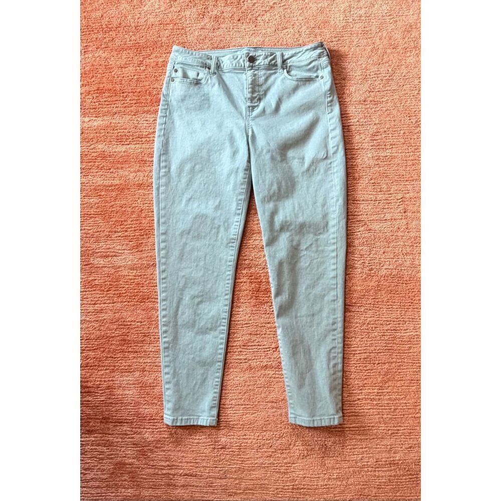 Liverpool Remy Ankle Skinny Jeans US 10 Slate Blue Stretch NWOT